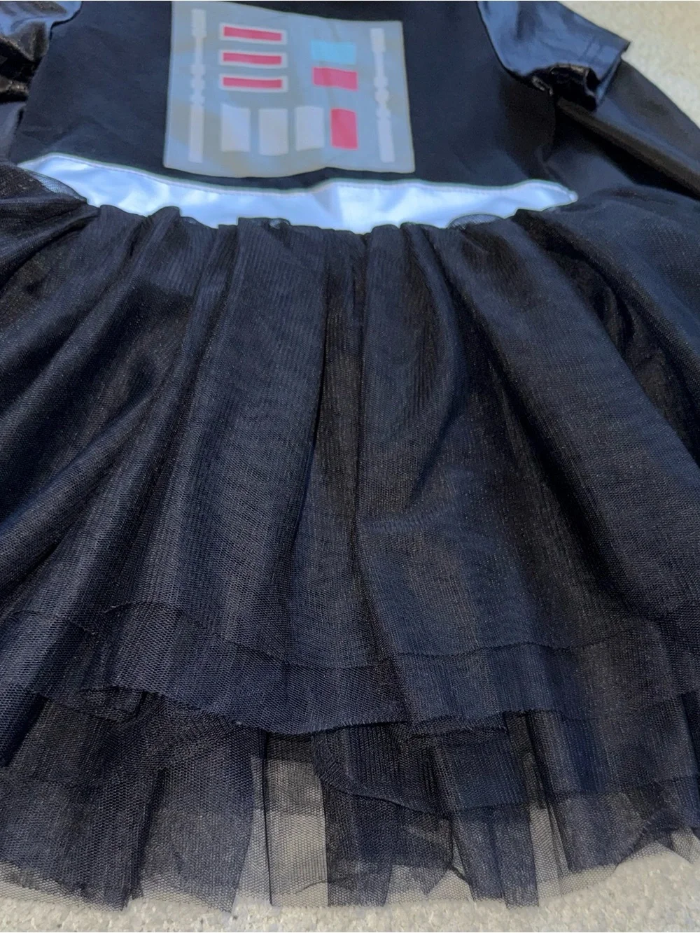 Taylor Joelle Disney Star Wars Darth Vader Tutu Dress Size 3
